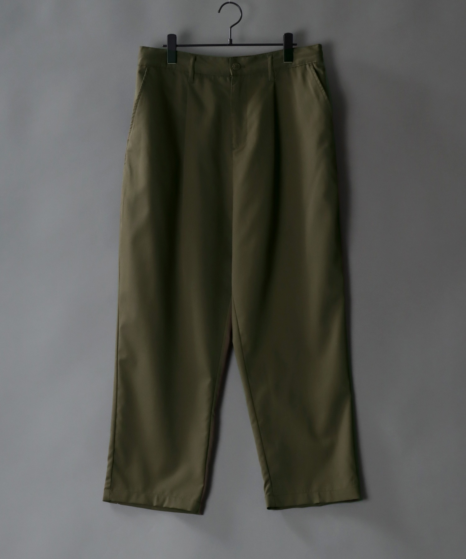 セール】【SITRY】T/R wide tapered pants/ワイド テーパード パンツ