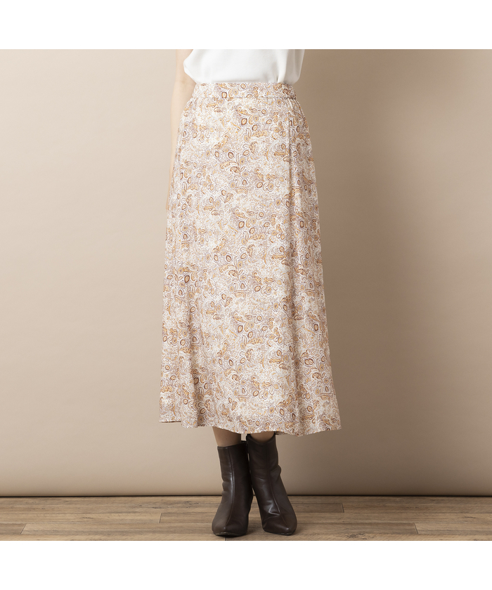 ペイズリープリント・Ａラインスカート(505430320)｜阪急百貨店公式通販サイト｜阪急百貨店オンラインストア