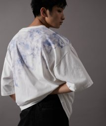 JUNRed(ジュンレッド)/大阪文化コラボ / ギリープリント半袖Tシャツ/ホワイト系（11）