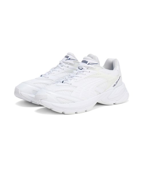 PUMA(プーマ)/ユニセックス ベロファシス TECHNISCH スニーカー/PUMAWHITE-PERSIANBLUE