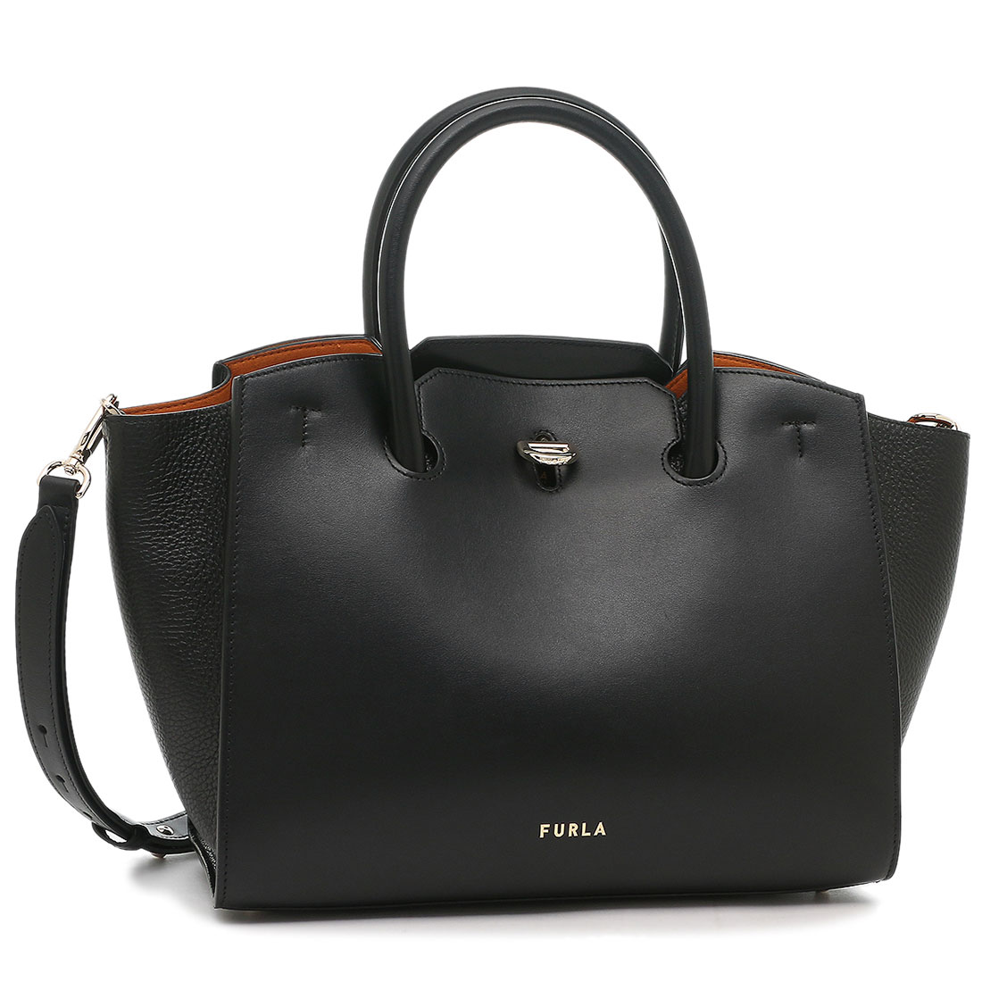 FURLA フルラ ハンドバッグ ショルダーバッグ ブラック 黒