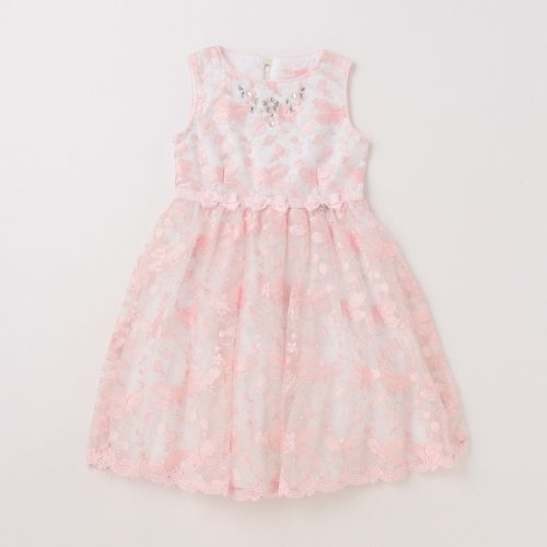 花柄刺しゅうレースワンピース(505386463) | メゾピアノ(mezzo piano  