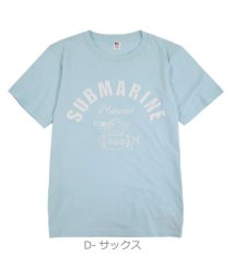 sonotanocharacter(その他のキャラクター)/プリントTシャツ メンズ 半袖 夏 アメカジ ストリート カジュアル ロゴ 男 女 サーフ 親子 ペア アメリカ 綿 100% USA コットン お揃い カット/サックス