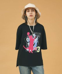 ABAHOUSE(ABAHOUSE)/【WEB限定】GOLF PUNK グラフィックTEEシリーズ/ユニセックス/ブラック系その他2