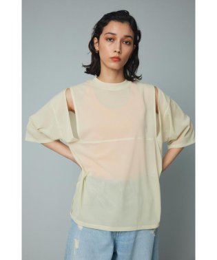 HeRIN.CYE/Mesh slit big Tshirt/505431691