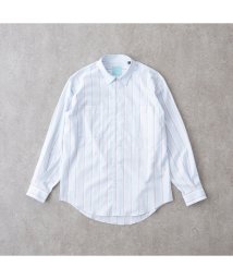 BRICK＆SONS/リラックスダブルポケットシャツ＜サックスレッドストライプ＞/505432277