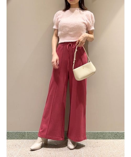 ピンタックワイドスウェットパンツ(505432287) | スナイデル(SNIDEL