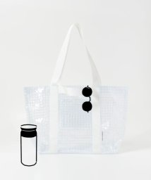 EKAL(EKAL)/TINY GARDEN PRODUCTS　マルチユースクリアバッグ M/WHITE