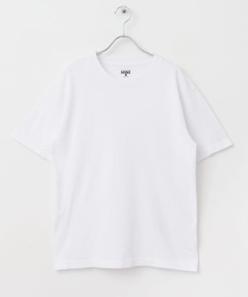 URBAN RESEARCH DOORS(アーバンリサーチドアーズ)/MINE　MINE SHORT－SLEEVE MADE IN USA/WHITE