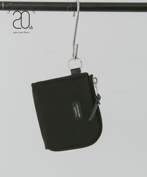 URBAN RESEARCH DOORS(アーバンリサーチドアーズ)/『別注』STANDARD SUPPLY×DOORS　20th L ZIP PURSE/BLACK