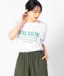 Grand PARK(グランドパーク)/厚盛り 刺繍ロゴTシャツ/40グリーン