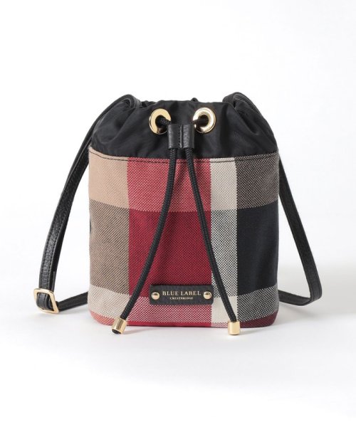 クレストブリッジチェックキャンバス巾着(505397724)｜阪急百貨店公式 