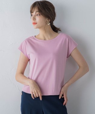 ketty/バックフラワー刺繍スムースＴシャツ ≪洗濯機で洗える≫/505424605