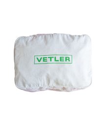 VETLER(ヴェトラー)/ヘリンボーン　ポーチ　L/ホワイト
