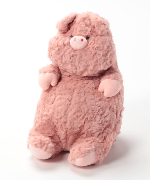 美品 aimoha home (W)動物形ペットクッション