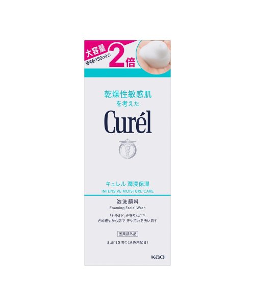 Curel(Curel)/キュレル　潤浸保湿　泡洗顔料　大サイズボトル　３００ｍｌ/その他