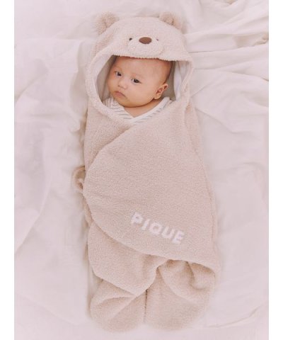 【ONLINE限定カラーあり】【BABY】パウダーベアおくるみ