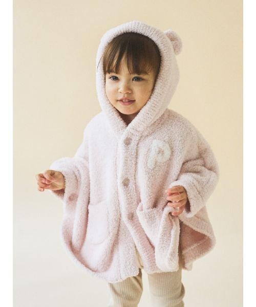 gelato pique Kids＆Baby(gelato pique Kids＆Baby)/【ONLINE限定カラーあり】【BABY】パウダーベアポンチョ/PNK