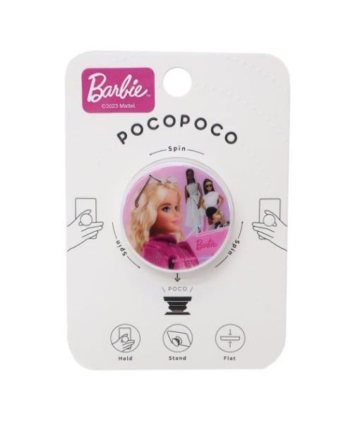 バービー スマホアクセ POCOPOCO ポコポコ ドール Barbie グルマンディーズ スマホスタンド キャラクター グッズ
