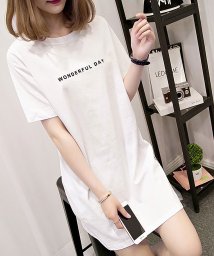 NinaetLina/サイドスリットクルーネックビッグTシャツ/505435381