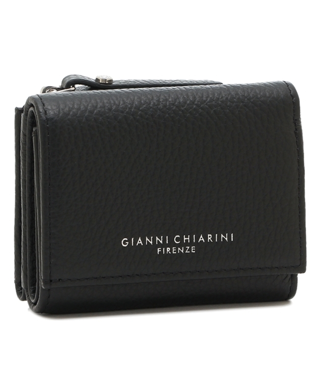 ジャンニキアリーニ 三つ折り財布 コンパクト財布 ブラック レディース GIANNI CHIARINI PFW5065 GRN NERO