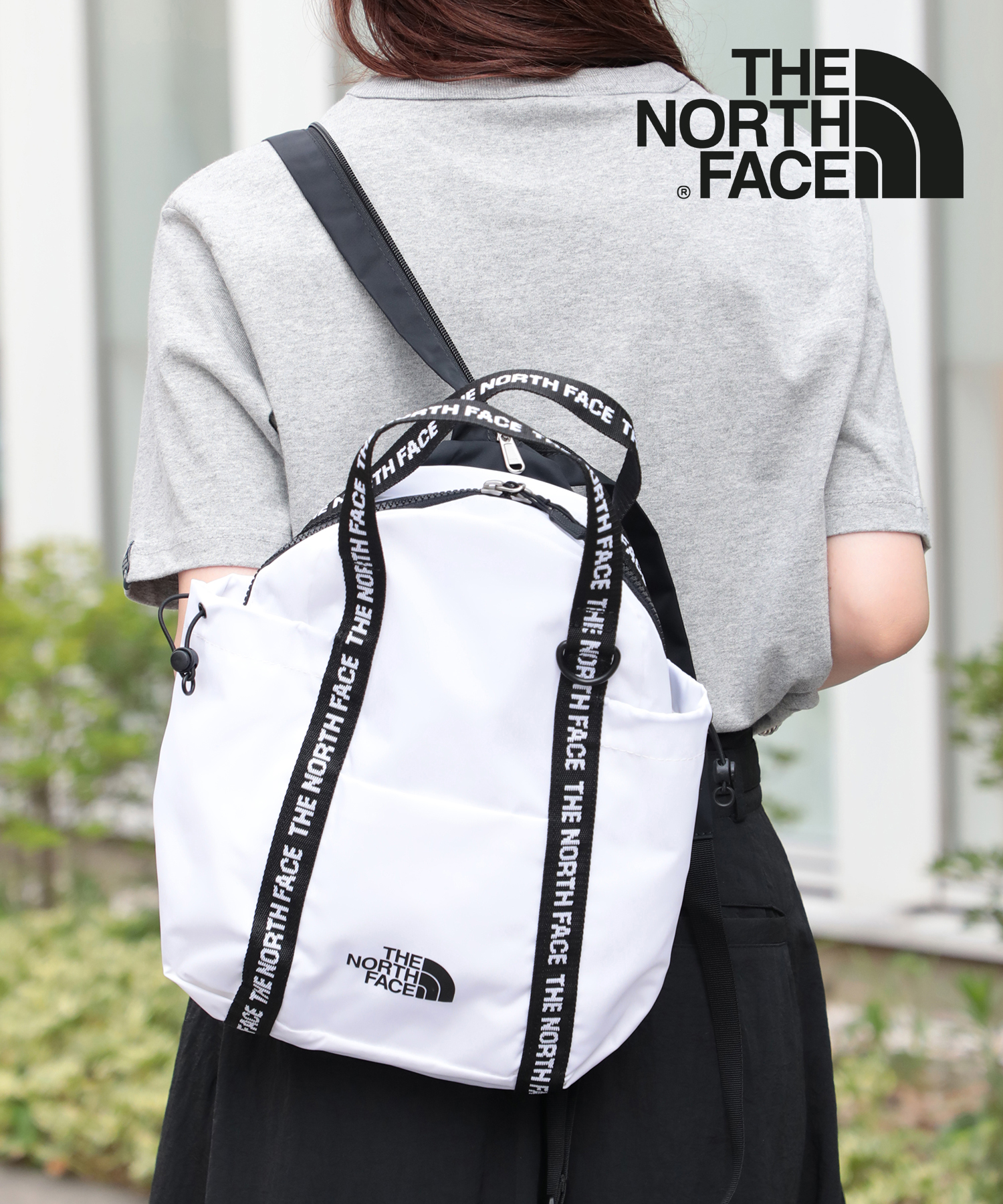 ザノースフェイス　thenorthface ホワイトレーベル　ポロワンピース