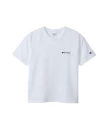 MAC HOUSE(women)(マックハウス（レディース）)/Champion チャンピオン ワンポイントロゴTシャツ CW－X337/ホワイト