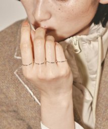 CANAL JEAN(キャナルジーン)/TODAYFUL(トゥデイフル)"Thin Ring 5 Set"シンリング5セット/12390901/シルバー