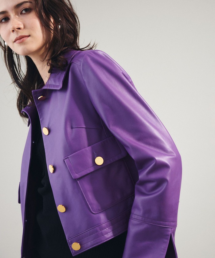 パープル系｜ジャケット｜GRACE CONTINENTAL(グレースコンチネンタル