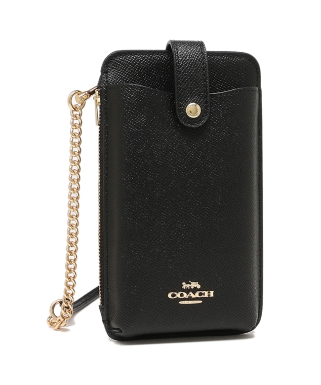 COACH スマホショルダー コーチ　フォーン クロスボディ イエロー新品