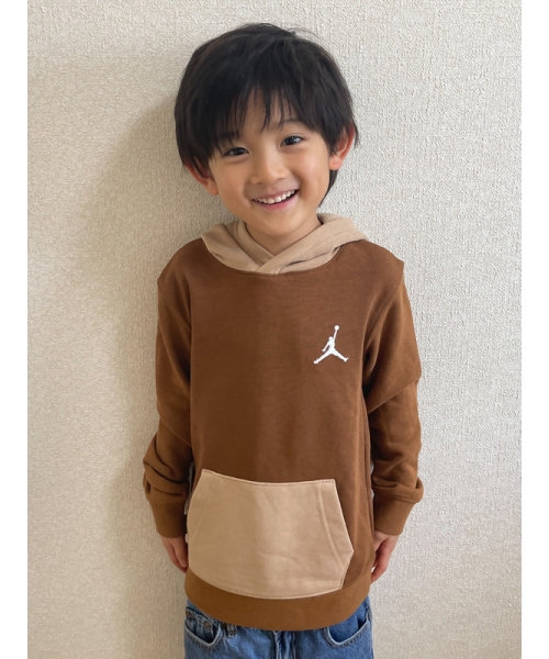 キッズ(105－120cm) トレーナー/パーカー JORDAN(ジョーダン) JDB MJ ESSENTIALS FT PO HOODIE