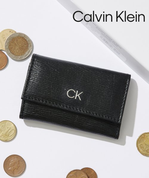 Calvin Klein(カルバンクライン)/【Calvin Klein / カルバンクライン】Key Case / キーケース レザー 本革 鍵 ギフト 6連 プレゼント/02