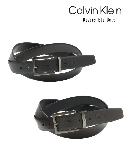 Calvin Klein(カルバンクライン)/【Calvin Klein / カルバンクライン】Reversible Belt / リバーシブル ベルト ギフト プレゼント/04