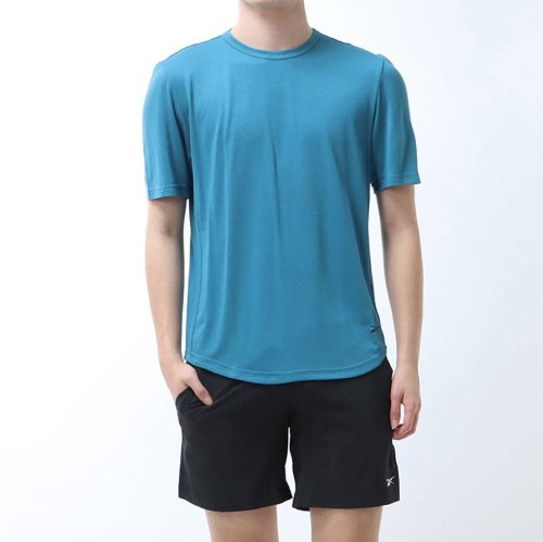Reebok(リーボック)/アクティブチル+ドリームブレンド Tシャツ / Activchill+DREAMBLEND T－Shirt/ブルー