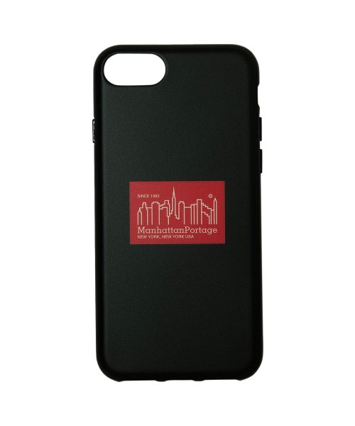 Manhattan Portage(マンハッタンポーテージ)/マンハッタンポーテージ Manhattan Portage ボックスロゴ ハイブリットケース iPhone SE 8 7 ケース メンズ レディース スマホケー/ブラック