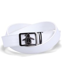 Munsingwear(マンシングウェア)/マンシングウェア Munsingwear ベルト レザーベルト メンズ BELT ブラック ホワイト グレー ネイビー 黒 白 MU－1060123/ホワイト