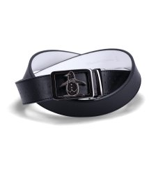 Munsingwear/マンシングウェア Munsingwear ベルト レザーベルト メンズ BELT ブラック ホワイト グレー ネイビー 黒 白 MU－1060123/505438103