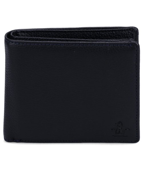 Munsingwear(マンシングウェア)/マンシングウェア Munsingwear 財布 二つ折り フォース メンズ ブラック ブラウン グリーン 黒 MU－1070123/ブラック