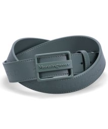 Munsingwear/マンシングウェア Munsingwear ベルト レザーベルト メンズ BELT ブラック ホワイト グレー 黒 白 MU－2050123/505438111