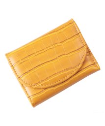 KAZZU SELECT/ミニ財布 メンズ レディース クロコ型押し 三つ折り財布 コンパクト 手のひらサイズ 小さめ MN－8019/505438943