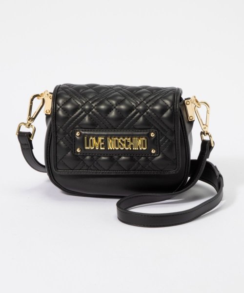 MOSCHINO(モスキーノ)/モスキーノ MOSCHINO JC4310PP9ELA0000 ショルダーバッグ レディース バッグ ラブ モスキーノ ロゴ プレゼント 肩掛けオシャレ 鞄 ブ/ブラック