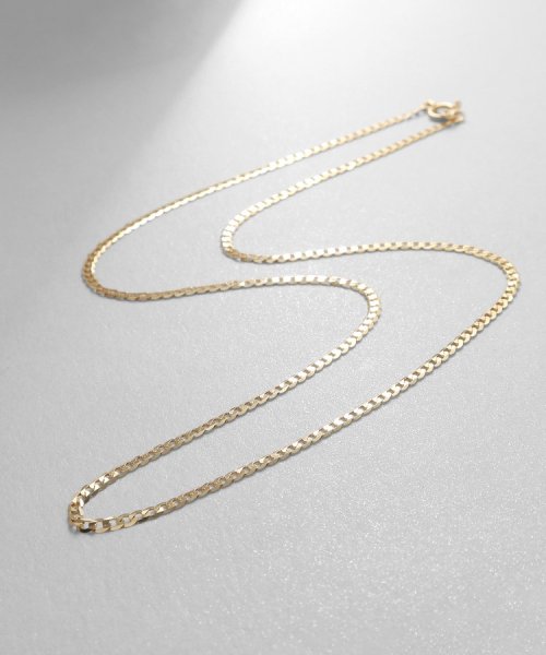 K18フラットキヘイ ネックレス 