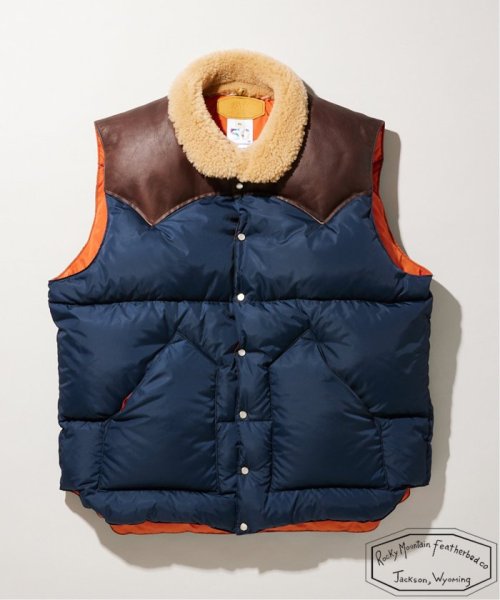 JOURNAL STANDARD(ジャーナルスタンダード)/【RMFB×JOURNAL STANDARD / ロッキーマウンテン】別注 CHRISTY VEST/ネイビー