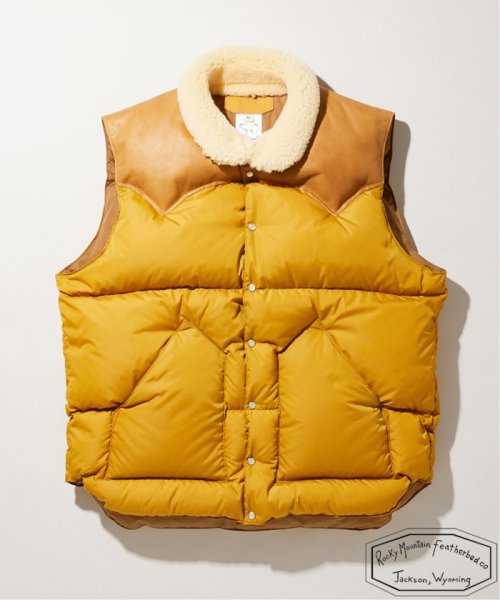 JOURNAL STANDARD(ジャーナルスタンダード)/【RMFB×JOURNAL STANDARD / ロッキーマウンテン】別注 CHRISTY VEST/イエロー