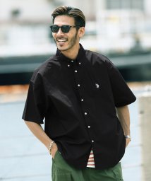 JIGGYS SHOP/US.POLO ASSN.(ユーエスポロアッスン) ビッグ半袖シャツ / 半袖 シャツ ゆったり ビッグシルエット オーバーサイズ メンズ カジュアル 5分袖 /505440530