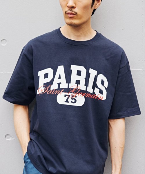 Paris Saint-Germain(Paris SaintGermain)/【Paris Saint－Germain】バーシティロゴプリント Tシャツ/ネイビー