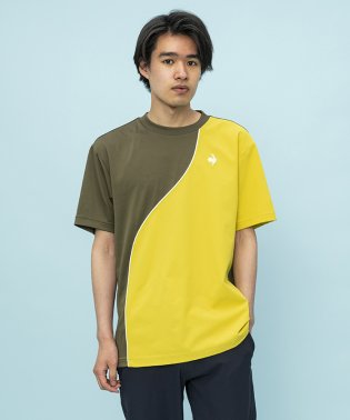 le coq sportif /切替ハーフスリーブシャツ/505415088