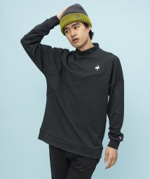 le coq sportif (ルコックスポルティフ)/ヒートナビ モックネックロングスリーブシャツ/ブラック