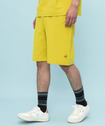 le coq sportif (ルコックスポルティフ)/LCS プリューム ハーフパンツ/ライムグリーン