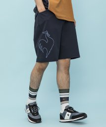 le coq sportif (ルコックスポルティフ)/LCS プリューム ハーフパンツ/ネイビー